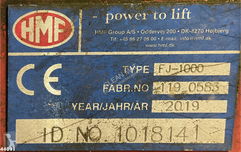 جرار MAN 28.510 HMF 50 Tonmeter laadkraan +...