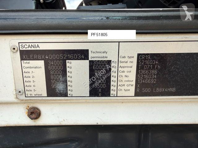 Traktor Scania R500 8X4 Kran / Crane EFFER 1355...
