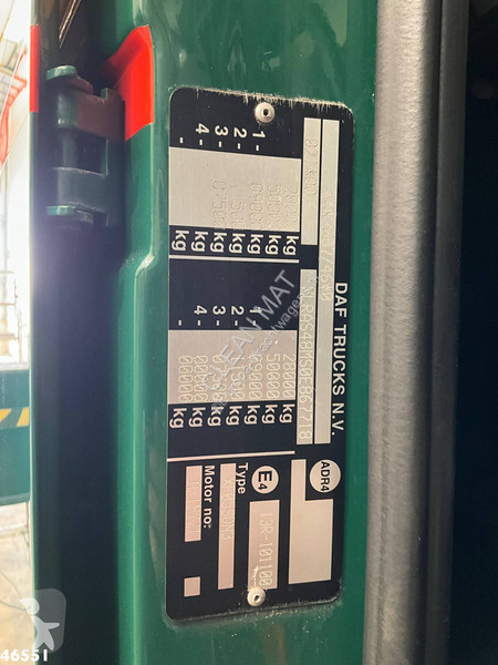 جرار DAF FTN 105  6x2 Hiab 60 Tonmeter laadkraan