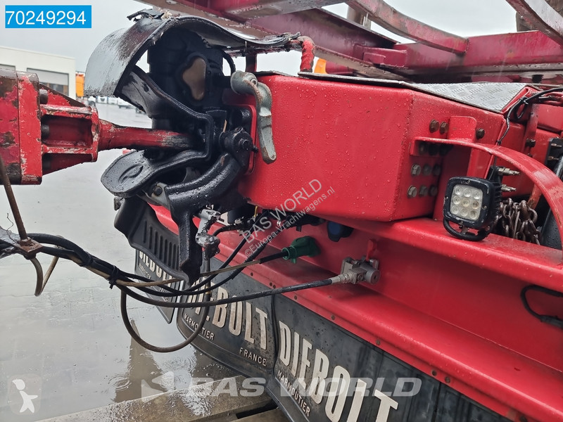 Traktor Scania 580 6X4 Holz Kran Diebolt D28...