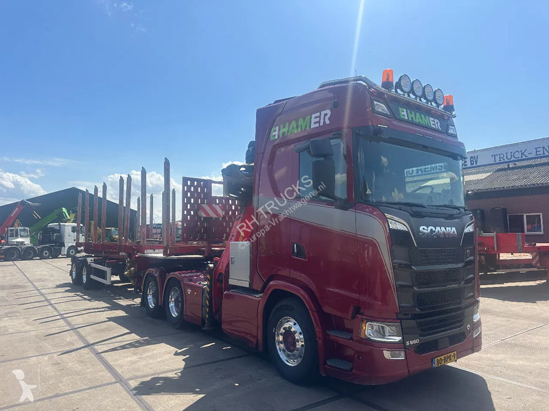 Traktor Scania S650 V8, EPSION S290 Z 96. DO...