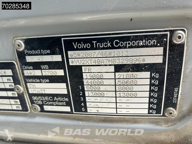 Tahač Volvo 500 4X2 Retarder Hydrauliek Euro 6