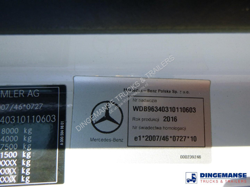 جرار Mercedes 1843 4x2 Euro 6 + ADR