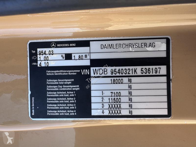 Mercedes  1848 L.S tractor unit