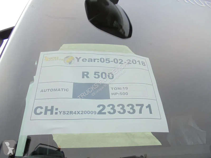 Tractor Scania R500 NS + Retarder + Euro 6