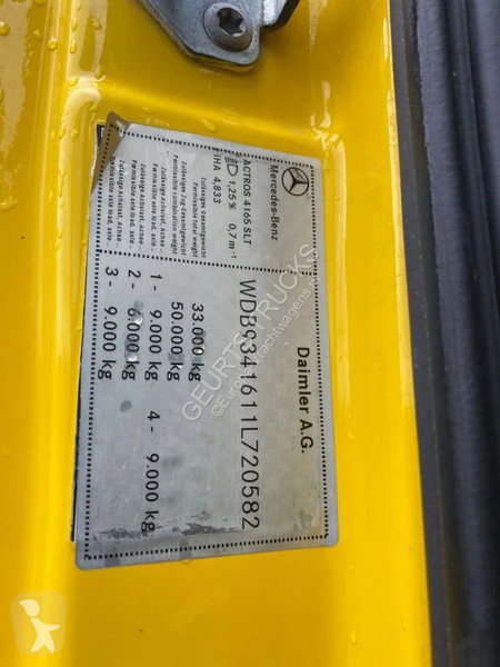 Tractor Mercedes 4165 V8 8X4 SLT TITAN HEAVY...