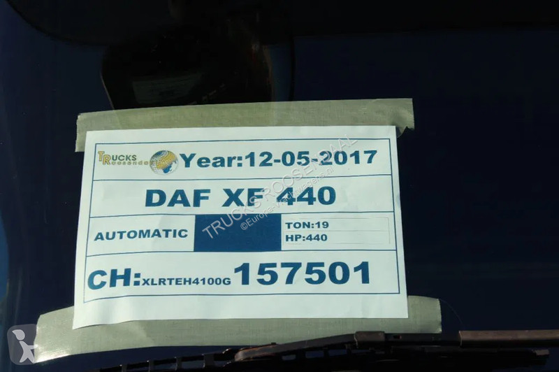 Tahač DAF 106440 + EURO 6 + SPOILER + TUV...