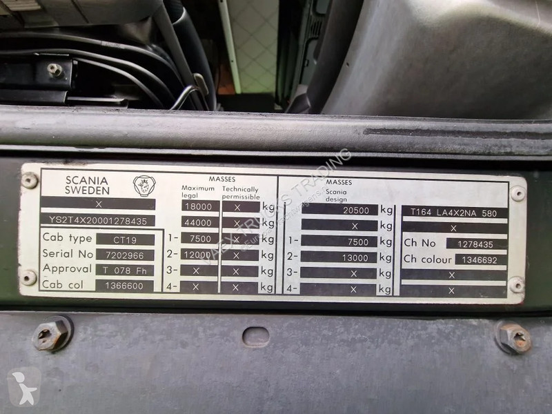 Traktor Scania T164-580 V8 Topline 4x2 -...
