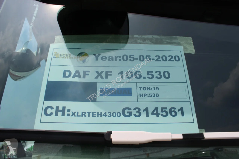 Tahač DAF 106530 + euro 6 + spoiler + top truck...
