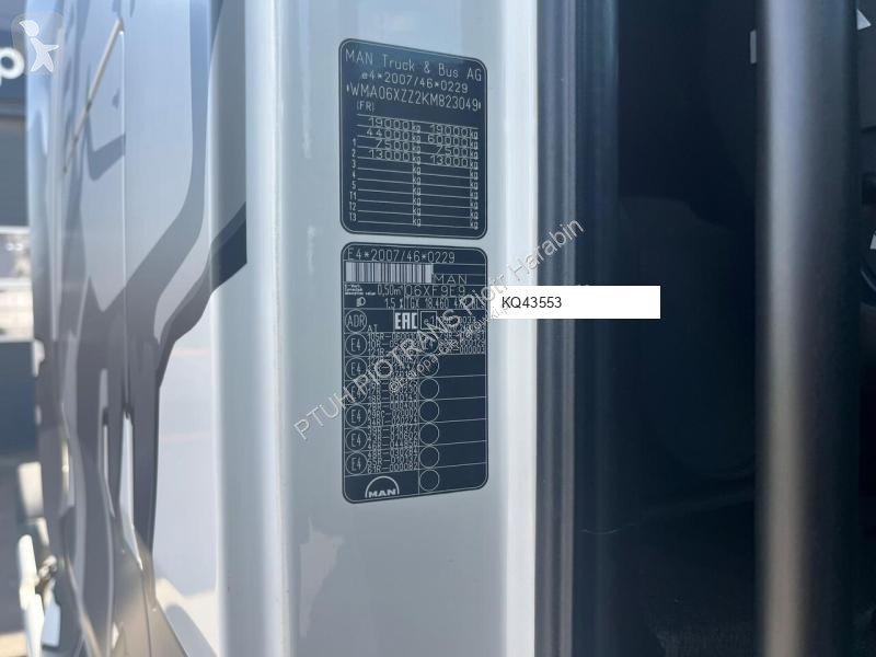 Tahač MAN TGX 18.460 / ADR / RETARDER / NISKI...