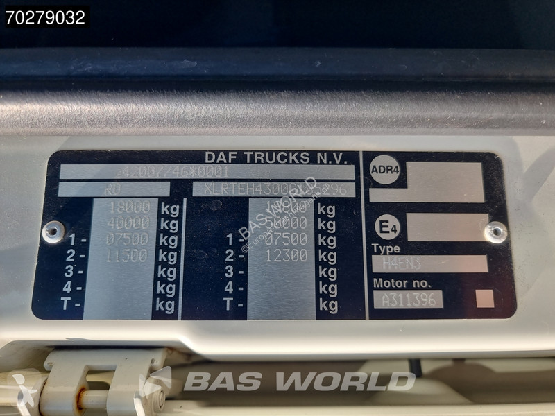 Tahač DAF 480 4X2 NL-Trucks SSC 2X Tanks ACC...