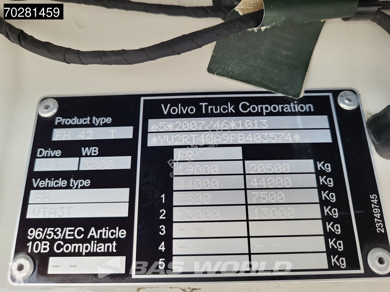 Trekker Volvo 500 898 4X2 VEB+ I-ParkCool...
