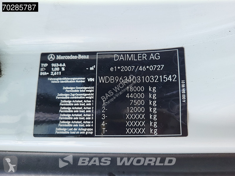 Tahač Mercedes 1845 4X2 StreamSpace Retarder...