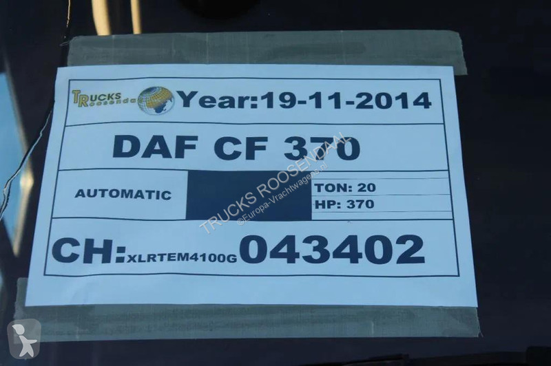 جرار DAF 370 + EURO 6