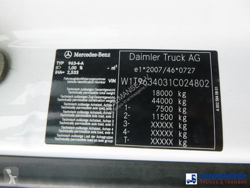 Traktor Mercedes 1851 4x2 Euro 6 + Retarder