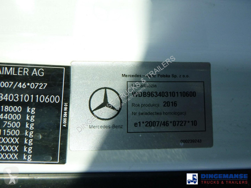 Traktor Mercedes 1843 4x2 Euro 6 + ADR