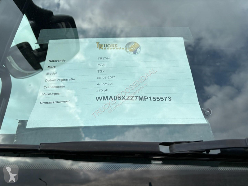 جرار MAN 18,470 + EURO 6 + STANDARD AIR...