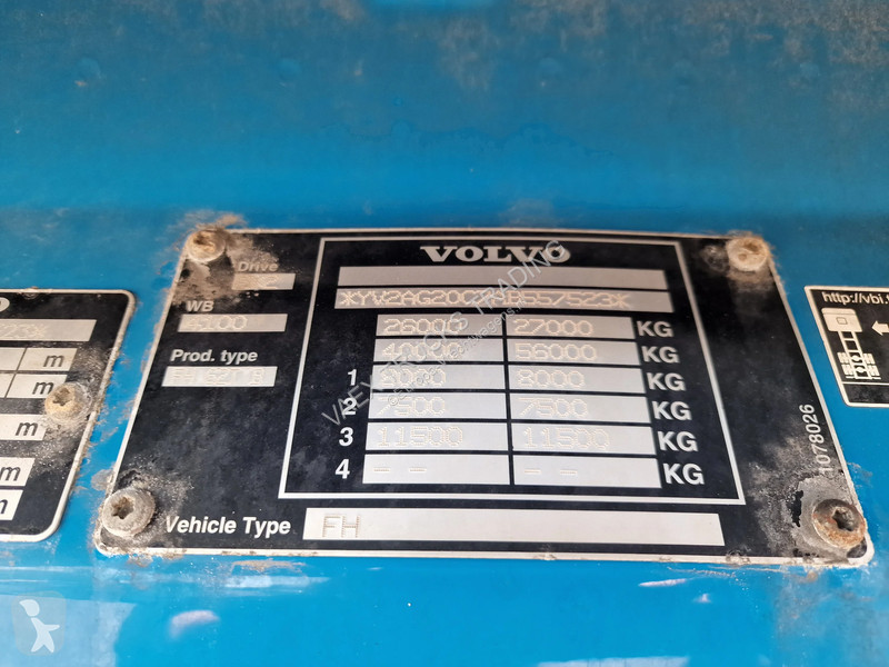جرار Volvo 460 EEV - 6X2 - manual - stand clima...