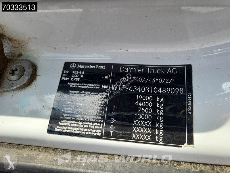 جرار Mercedes 1845 4X2 Concrete BPW 12m3...