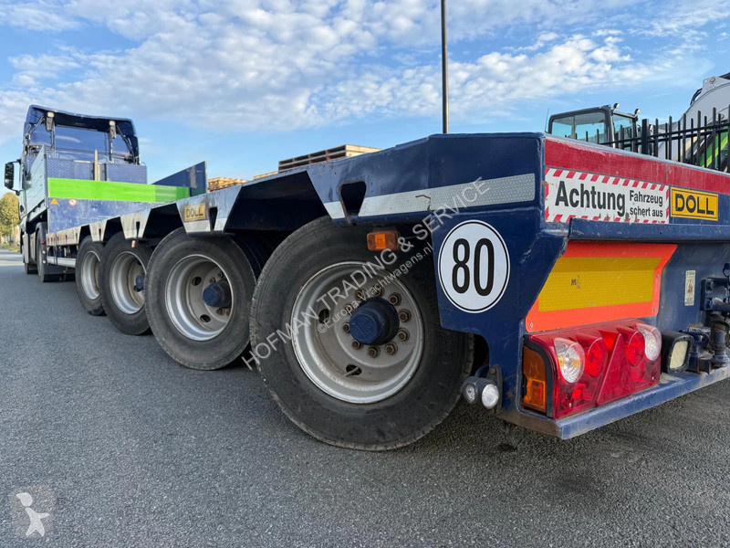 Traktor MAN 18.440 Doll Trailer 4x Steered Axles