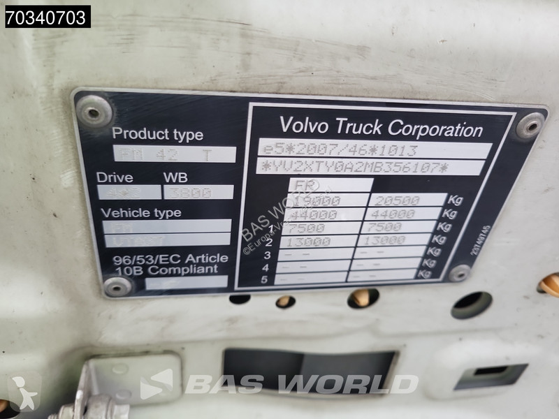 Volvo FM 460 4X2 Globe 2x Tanks Navi tractor unit