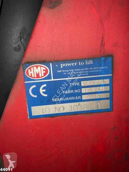 Tractor MAN 28.510 HMF 50 Tonmeter laadkraan +...