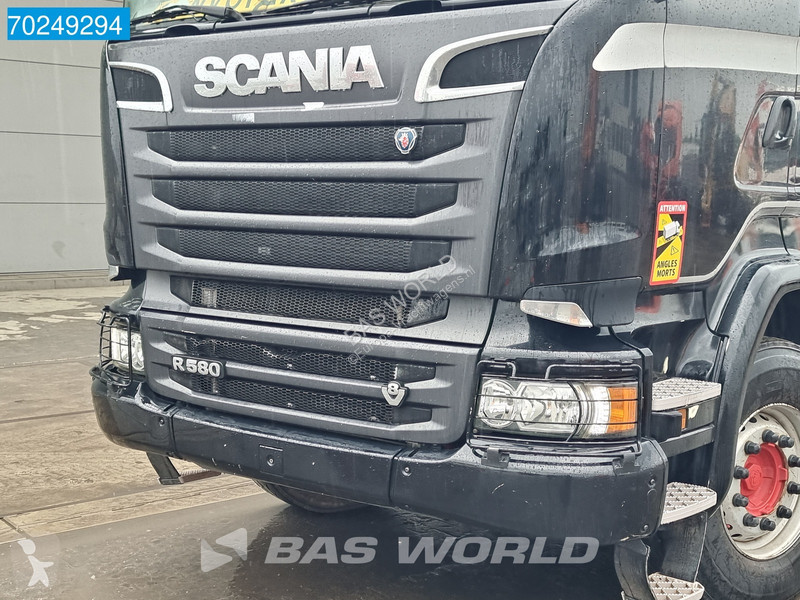 Traktor Scania 580 6X4 Holz Kran Diebolt D28...
