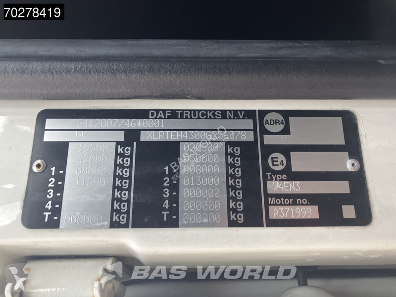 Tahač DAF 430 4X2 NL-Truck MX-13 SSC ACC LED
