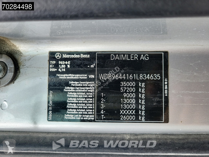 Tracteur Mercedes 3363 6X4 BigSpace Full-Steel...