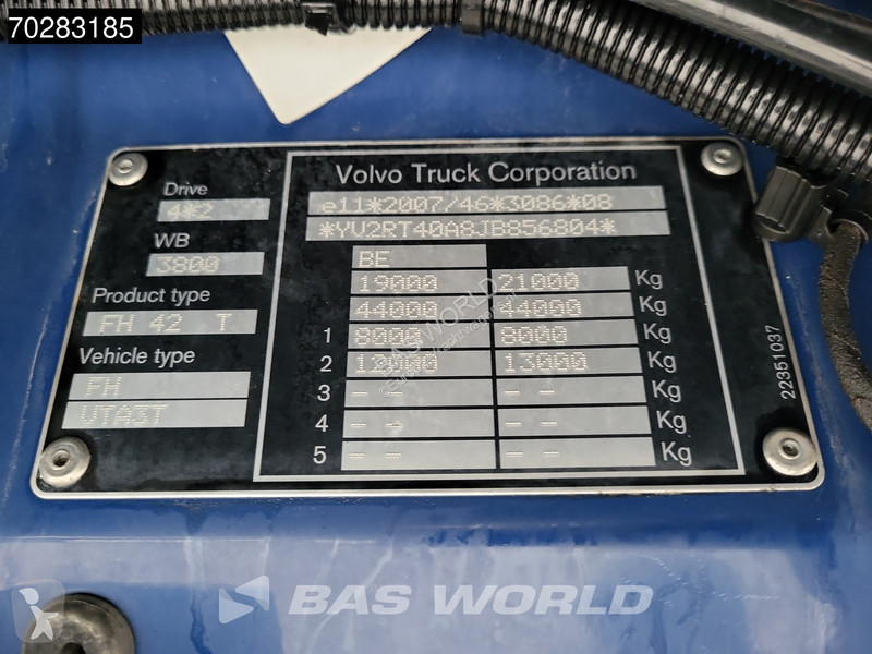 Trekker Volvo 500 898 4X2 VEB+ Hydraulik...