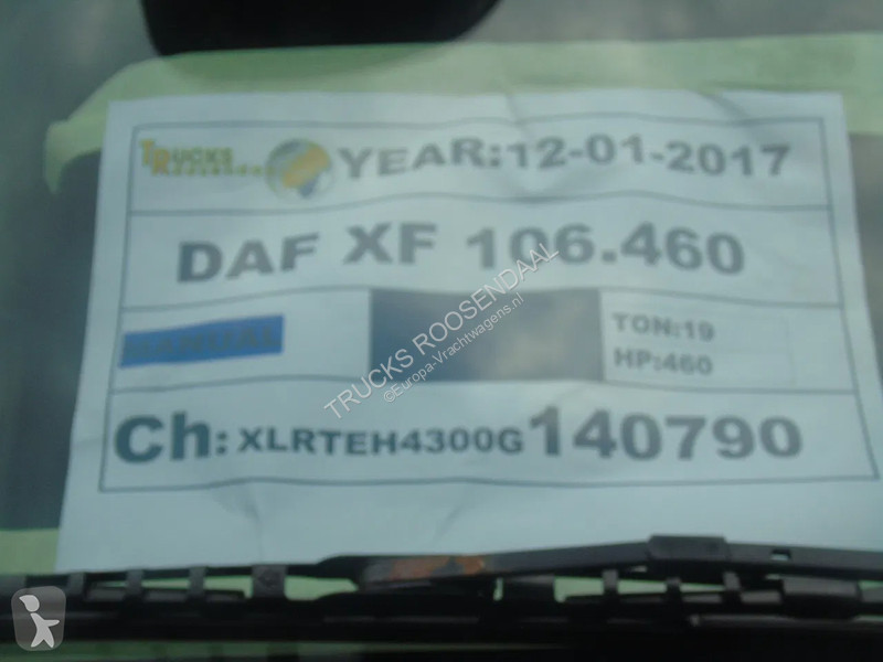 Tahač DAF + EURO 6 + SSC