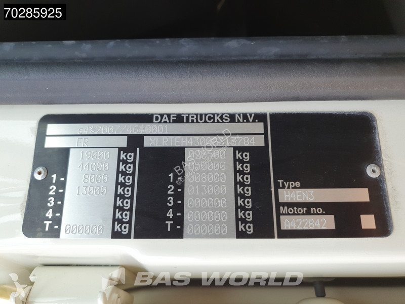 Tahač DAF 480 4X2 SC ACC Euro 6D