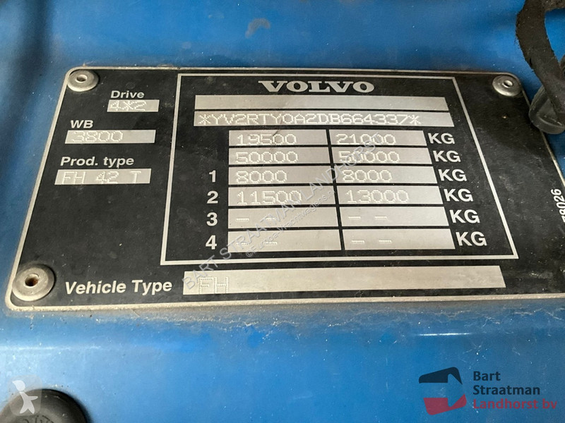 Trekker Volvo FH  4x2 Euro 6 Tractor