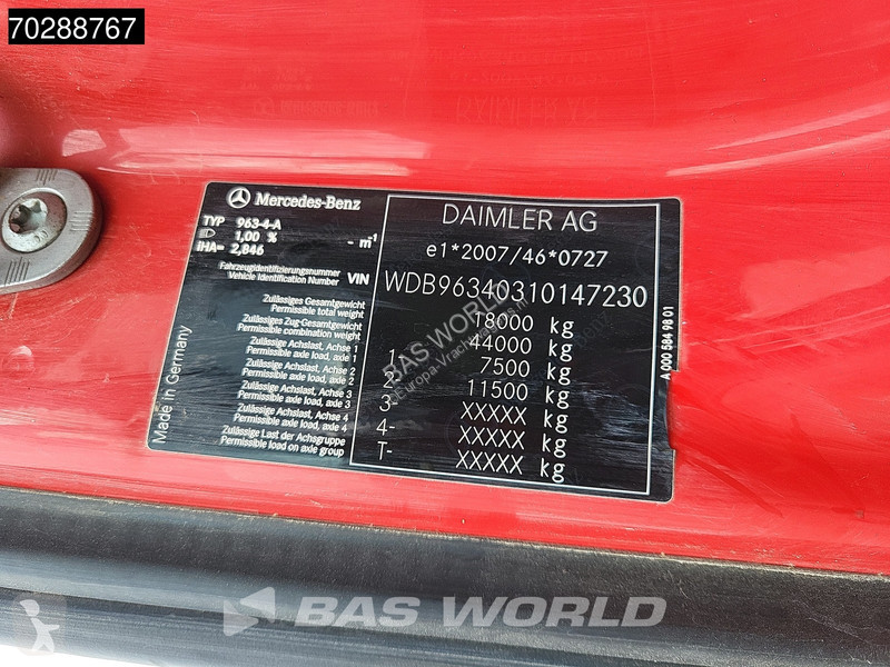 Tahač Mercedes 1846 4X2 Retarder Hydraulik Euro 6