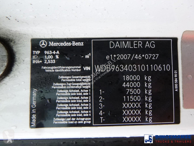 جرار Mercedes 1843 4x2 Euro 6