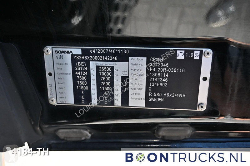 جرار Scania R580 V8 6x2/4 | EURO6 * MANUA *...