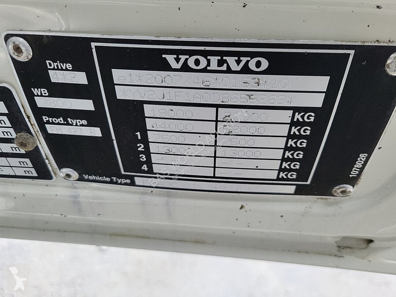 Nyergesvontató Volvo FMX FMX