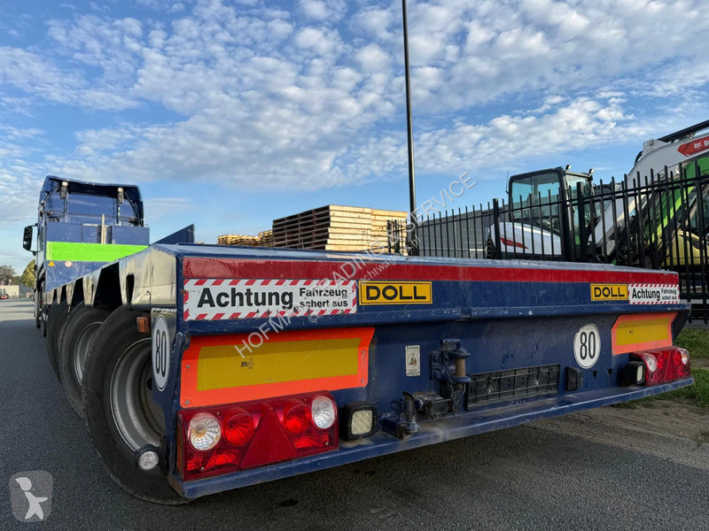 Traktor MAN 18.440 Doll Trailer 4x Steered Axles