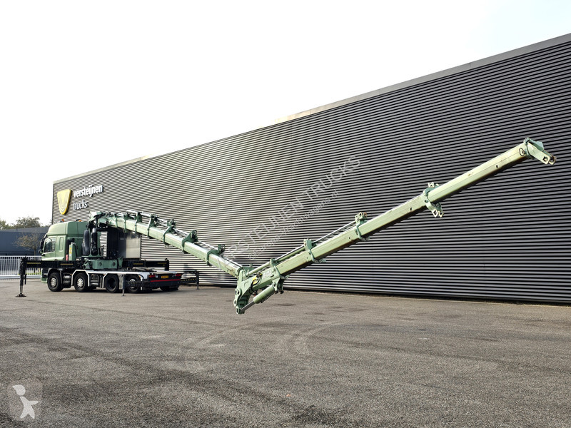Tahač DAF 85410 / 8x2 / HIAB 70TM + JIB / KRAN...
