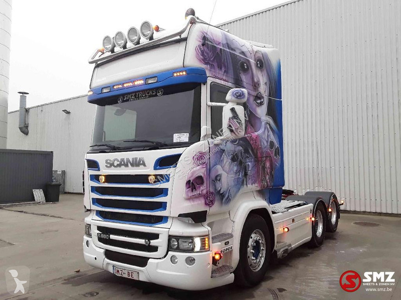 Traktor Scania 580 topline showtruck hydraulic