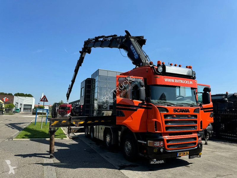 Traktor Scania R560 V8 8X2 + EFFER CRANE 1550...