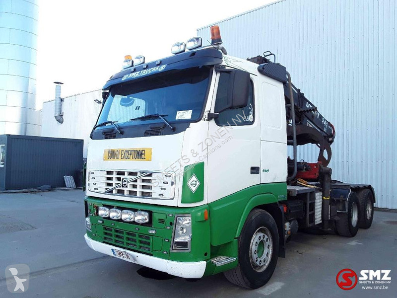 Traktor Volvo 610 6x4 loglift oil in water