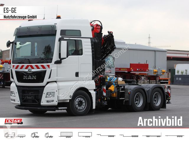 Traktor MAN 33.540 6x4 BL SA mit Fassi F545RA.2.26