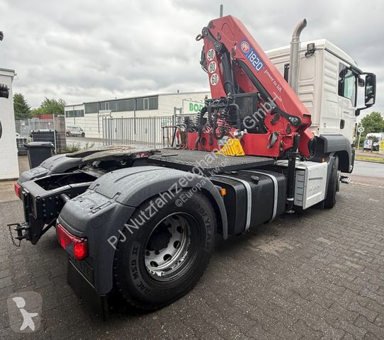Tracteur MAN 18.460 Kran HMF 1820-K5