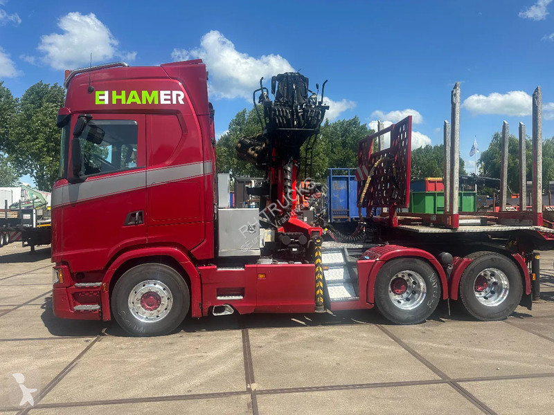 Traktor Scania S650 V8, EPSION S290 Z 96. DO...