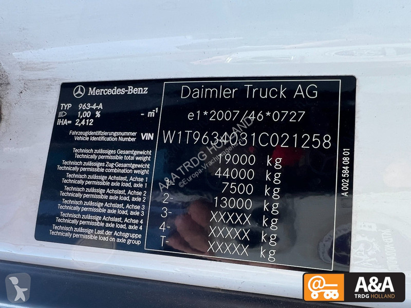Trattore Stradale Mercedes ACTROS 1845  MP5...