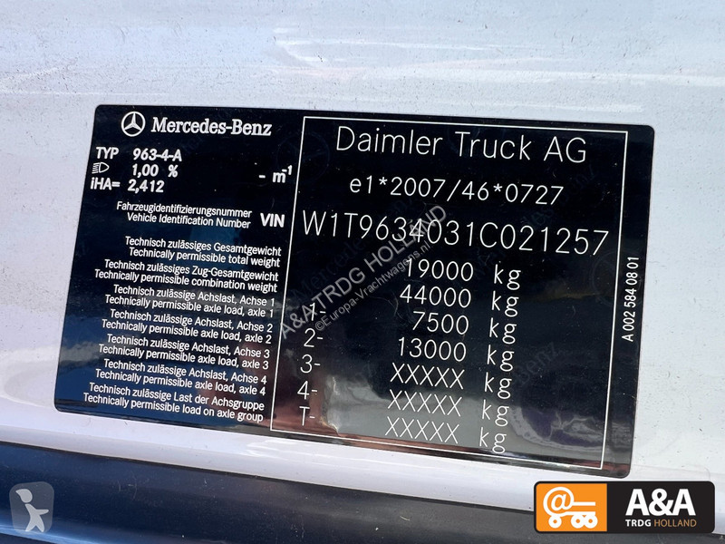 Trekker Mercedes ACTROS 1845  MP5 MIRRORCAM...