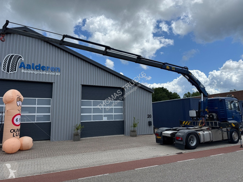 Traktor MAN 18.310, Crane Pesci SE155N/4,...