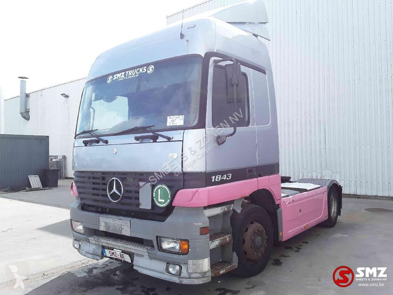 Traktor Mercedes 1843 manual belg truck 737km