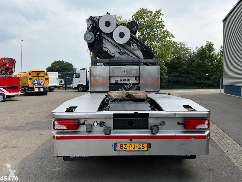 Tracteur Scania 480 HMF 85 Tonmeter laadkraan +...